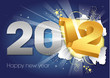 Happy new year 2012 card
