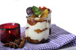 Pflaumen mit Grießpudding