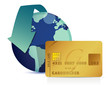 world credit concept illustration design over white world credit concept illustration design over white
