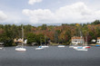 Wolfborough Lake Winnipesaukee in New Hampshire in the USA