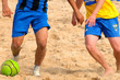 Zweikampf am Strand