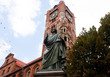 Statue of astronomer Nicholas Copernicus in Torun, Poland Statue of astronomer Nicholas Copernicus in Torun, Poland