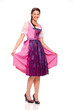 Young woman with dirndl dress 2