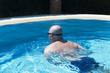 Foto: swimming in the pool swimming in the pool