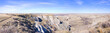 Badlands in Dinosaur Provincial Park Panorama