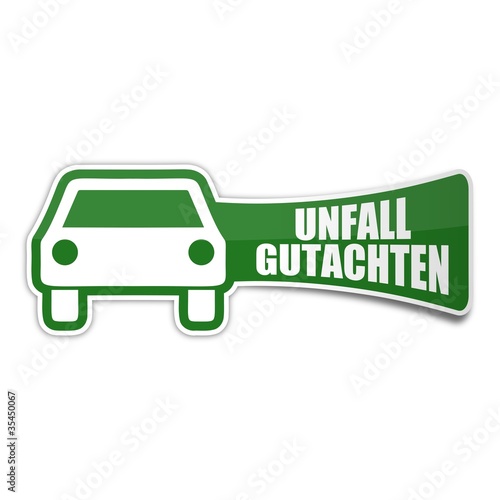 Illustration: sticker auto unfall-gutachten 1 sticker auto unfall-gutachten 1