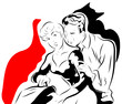 homme qui harcèle une femme au travail homme qui harcèle une femme au travail