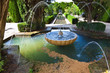 Alhambra de Granada. Lower gardens of the Generalife Alhambra de Granada. Lower gardens of the Generalife