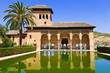 Alhambra de Granada. El Partal and the Tower of the Ladies Alhambra de Granada. El Partal and the Tower of the Ladies