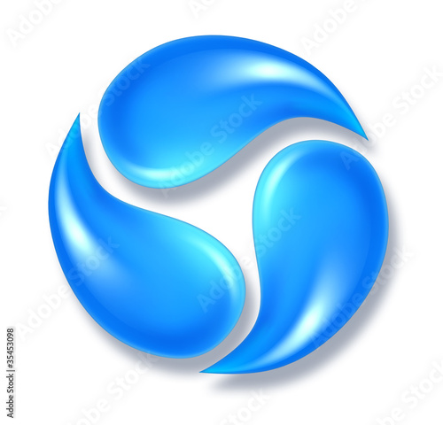 Illustration: Water icon Water icon