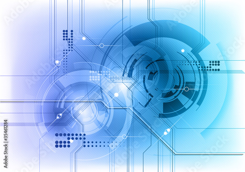 Vector: tech background tech background