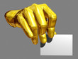hand mit leerer Visitenkarte, hand with blank identitycard hand mit leerer Visitenkarte, hand with blank identitycard