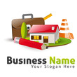 logo construction maison