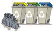 poubelles tri sélectif