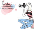 beauty fashion photographer girl