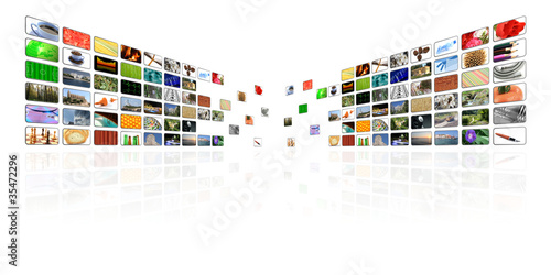 Illustration: multimedia background multimedia background