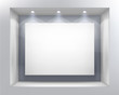 Shop window. Vector illustration.