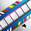 Film frames with camera Film frames with camera