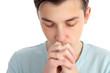 Quiet contemplation, meditate or prayer