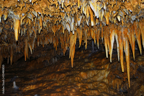 Photo: Cave rock formations Cave rock formations