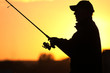 Fisherman silhouette Fisherman silhouette