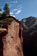 Zion canyon wall