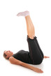 femme sportive - assouplissements femme sportive - assouplissements