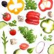 Fresh vegetable background Fresh vegetable background