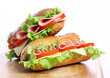 Fresh and tasty sandwich