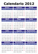 Calendario 2012