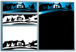 Nativity banners and letter