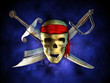 Illustration: Pirate skull Pirate skull