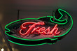 Photo: Fresh Fish Neon Sign Fresh Fish Neon Sign