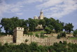 walls of Tsarevets, Veliko Tarnovo, Bulgaria