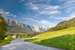 road in the Alps