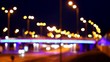 night city traffic bokeh video night city traffic bokeh video