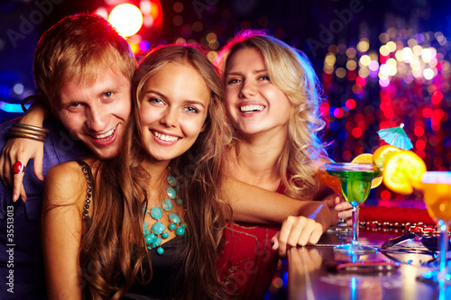 Photo: Company of clubbers Company of clubbers