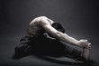 Foto: Man stretching his Body Man stretching his Body