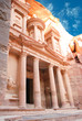 Al Khazneh - the treasury of Petra ancient city, Jordan Al Khazneh - the treasury of Petra ancient city, Jordan