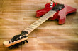 Red Old Guitar