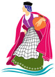 Women colour Silhouette