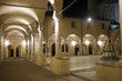 Ascoli Piceno (Marches, Italy): Cloister of ancient church by ni Ascoli Piceno (Marches, Italy): Cloister of ancient church by ni