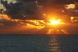Sunset am Meer
