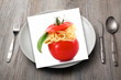 pasta in cartolina