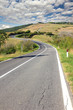 Winding country road