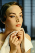 Beautiful model in mirror Beautiful model in mirror