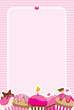 Cupcake Girls Invite/Menu