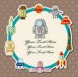 spaceship card
