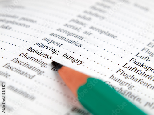 Photo: Word Business Word Business