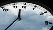 Video: ffast spinning clock and the sky as the background ffast spinning clock and the sky as the background